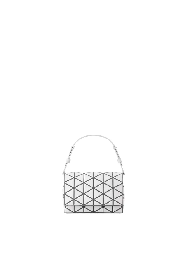 Issey Miyake Bao Bao Fossette kabelka světle šedá 2v1 crossbody