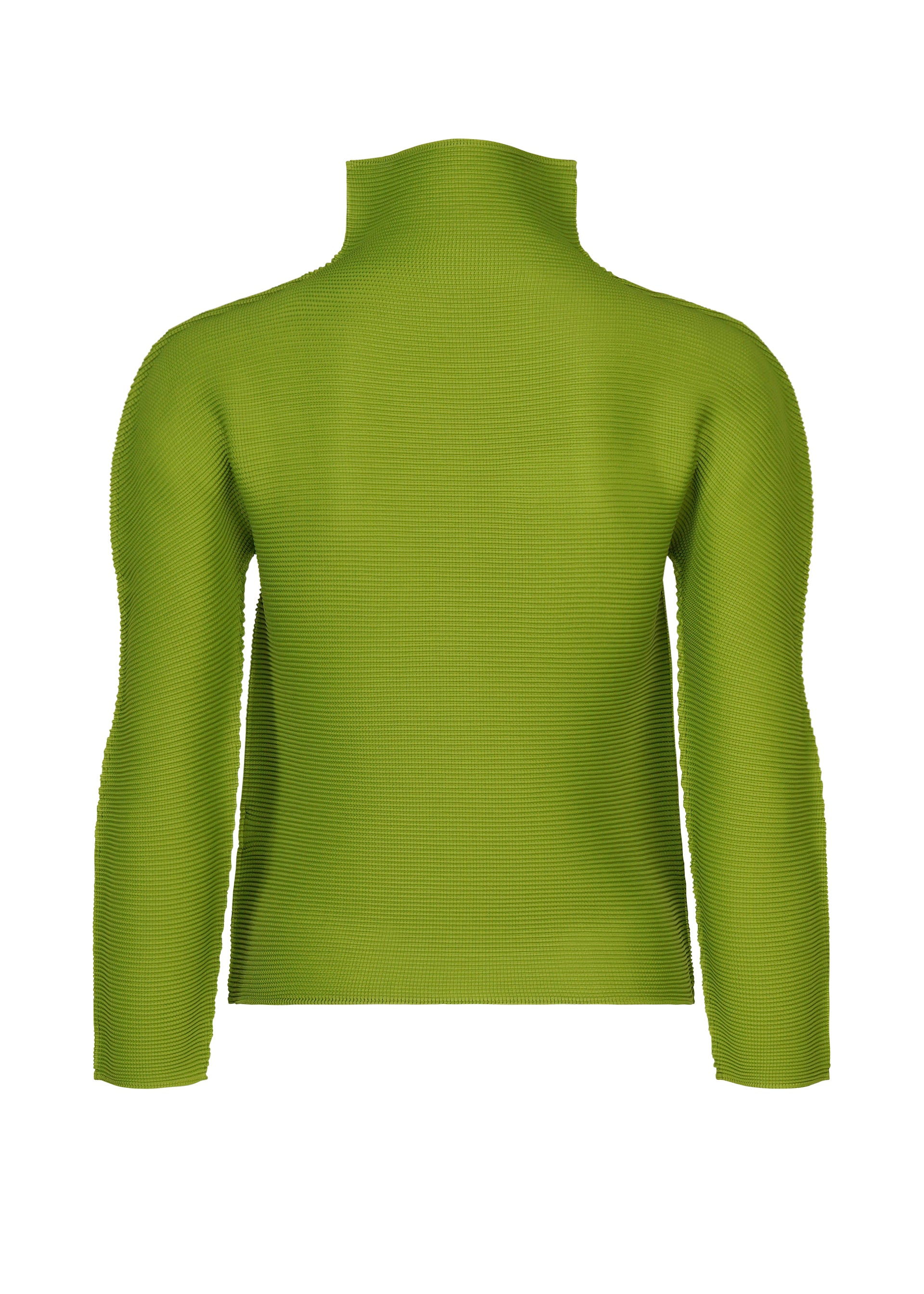 Issey Miyake Stretch Pleats 4 top taupe strečový rolák