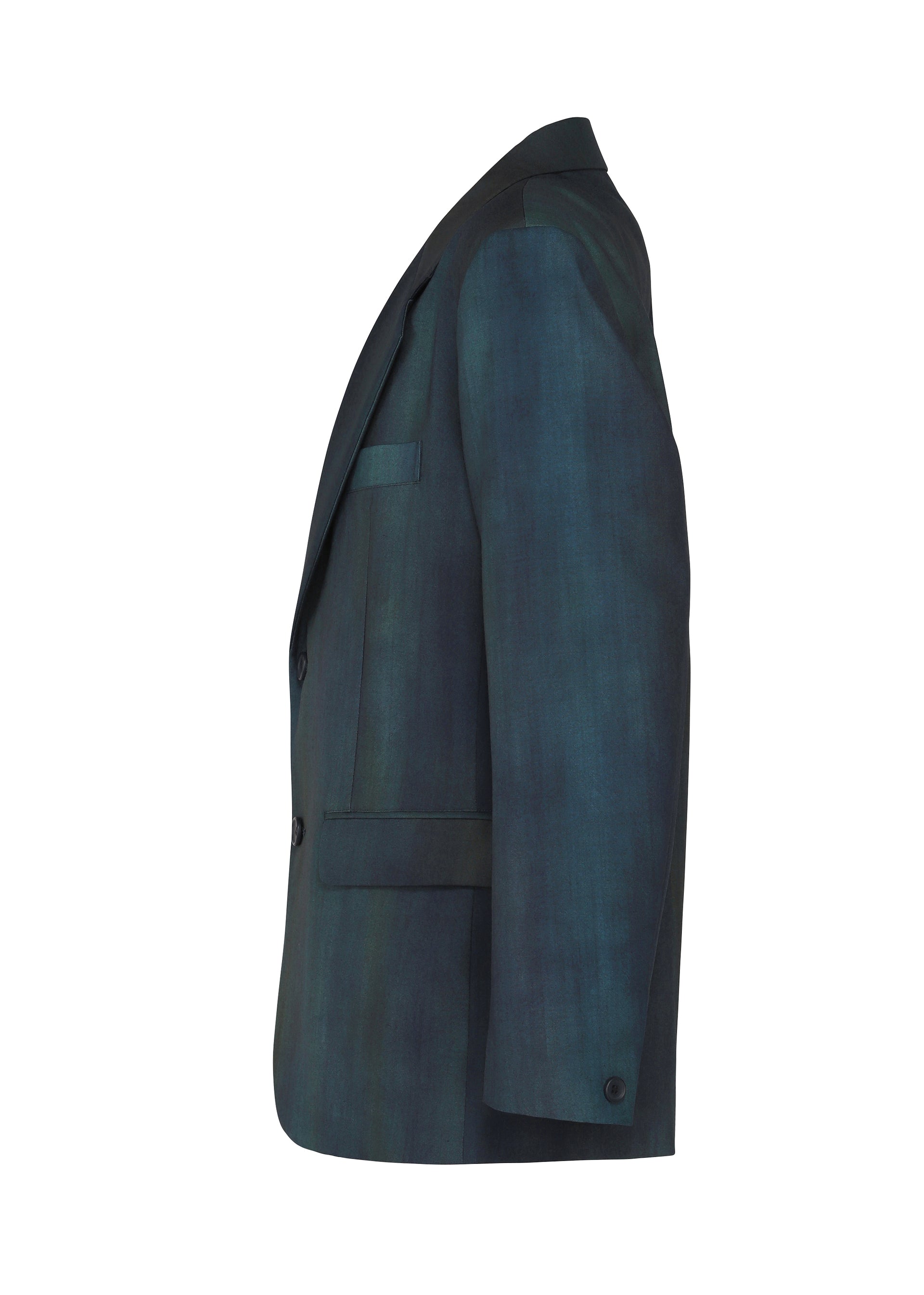 Issey Miyake Gradation Wool pánská bunda černá