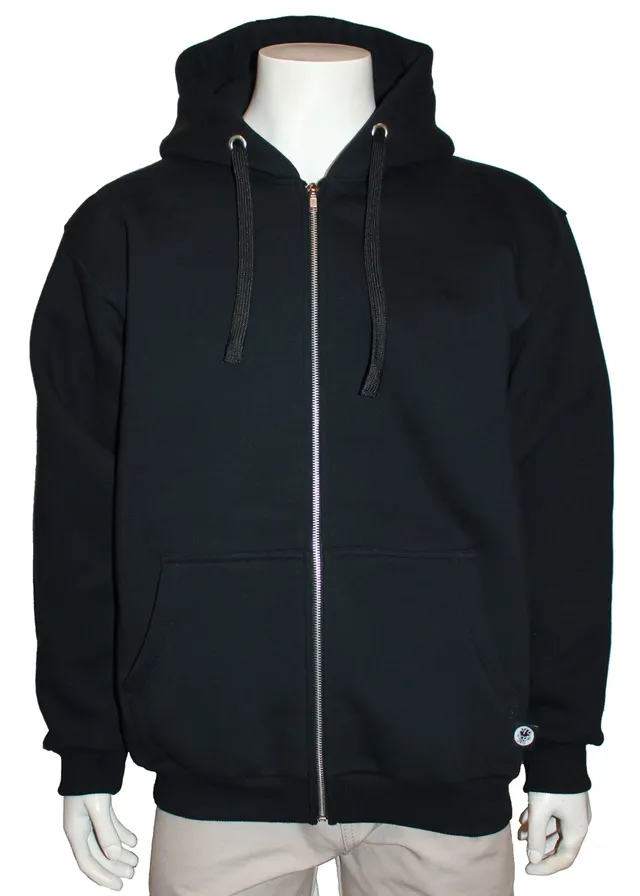 Alien DNA Ultra Fat Pure Black mikina černá bavlna zip