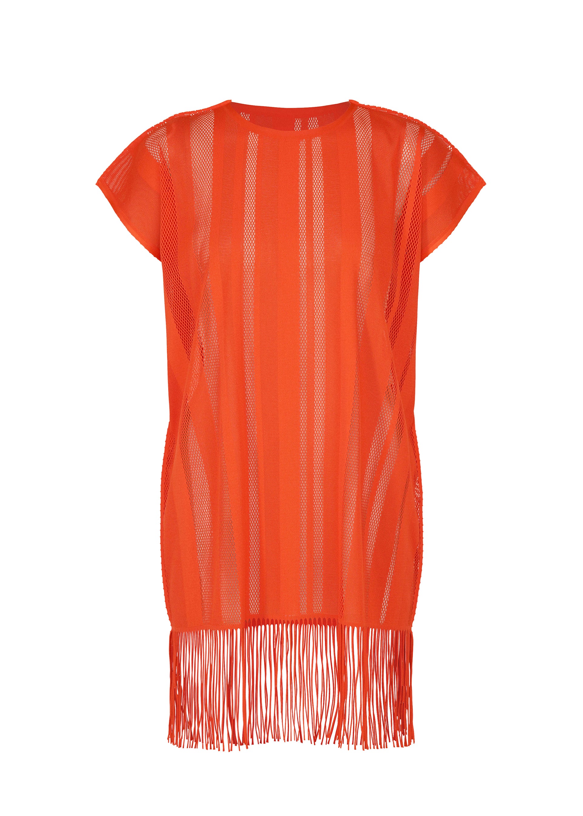 Issey Miyake A-POC Lace tunika černá se štolou