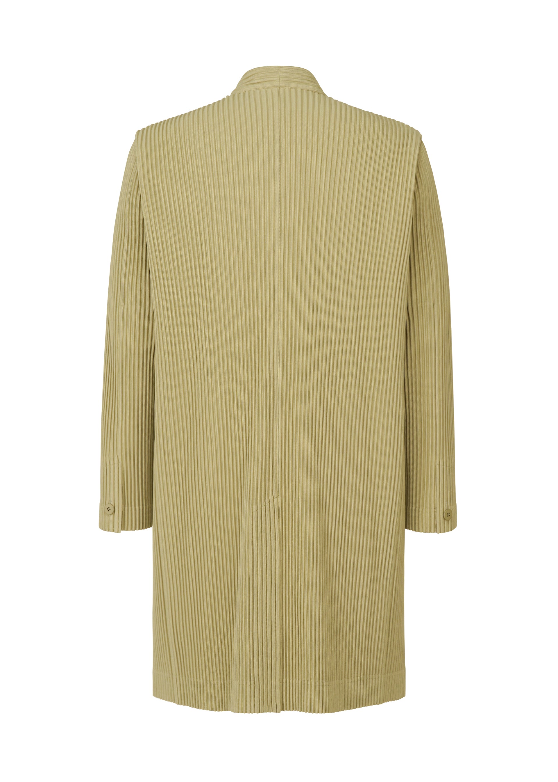 Issey Miyake Tailored Pleats 1 pánské sako černé dlouhé