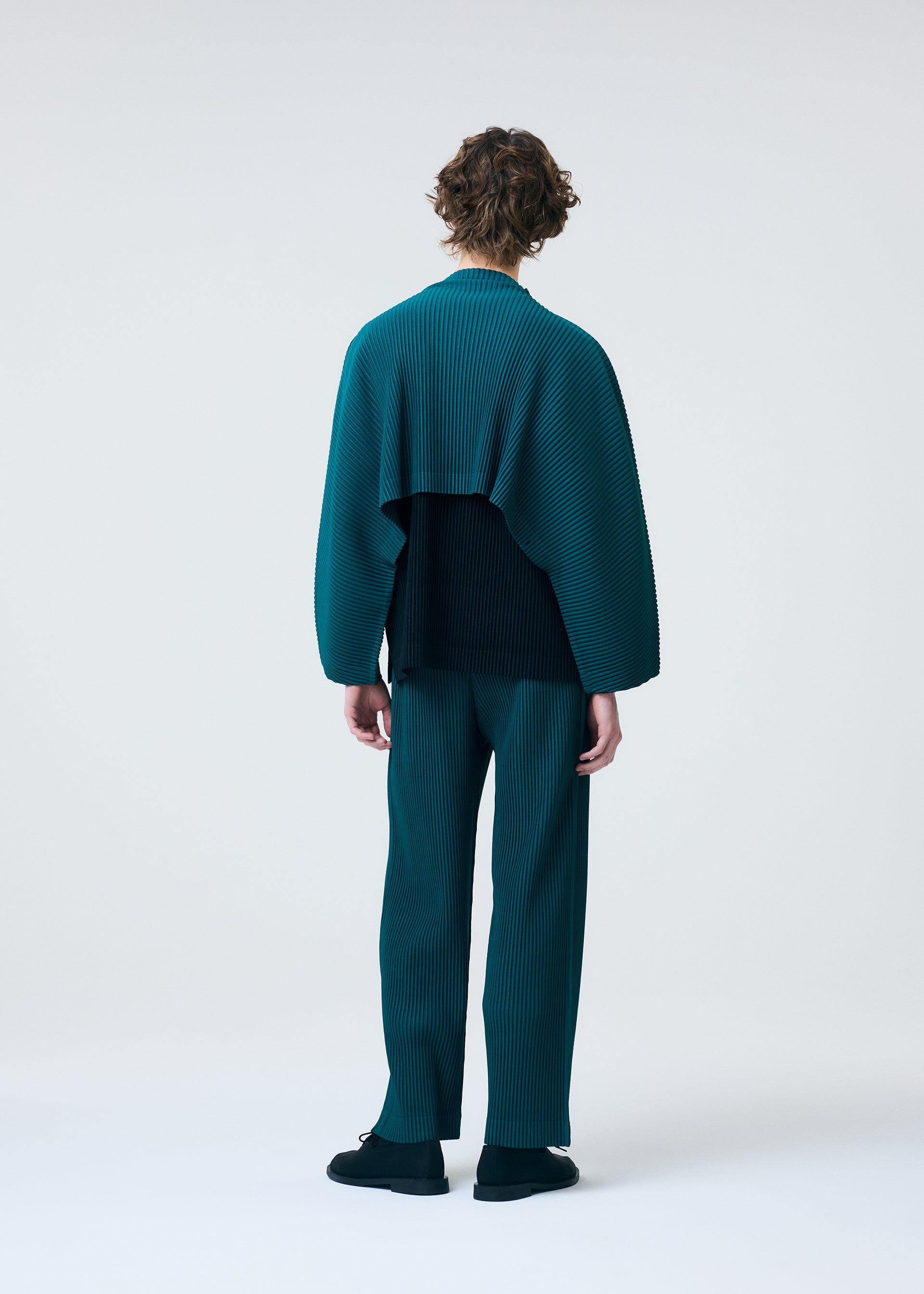 Issey Miyake Color Pleats 1 top světle šedý vel. 2 plisé