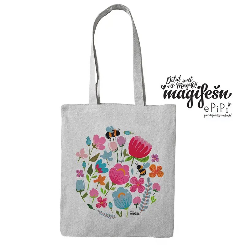 Magifešn MEDIUM Čmeláci taška recyklovaná