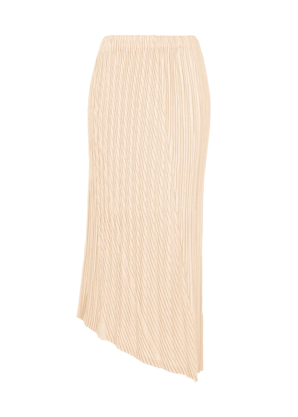 Issey Miyake Unfurling Pleats plisovaná sukně bílá 2