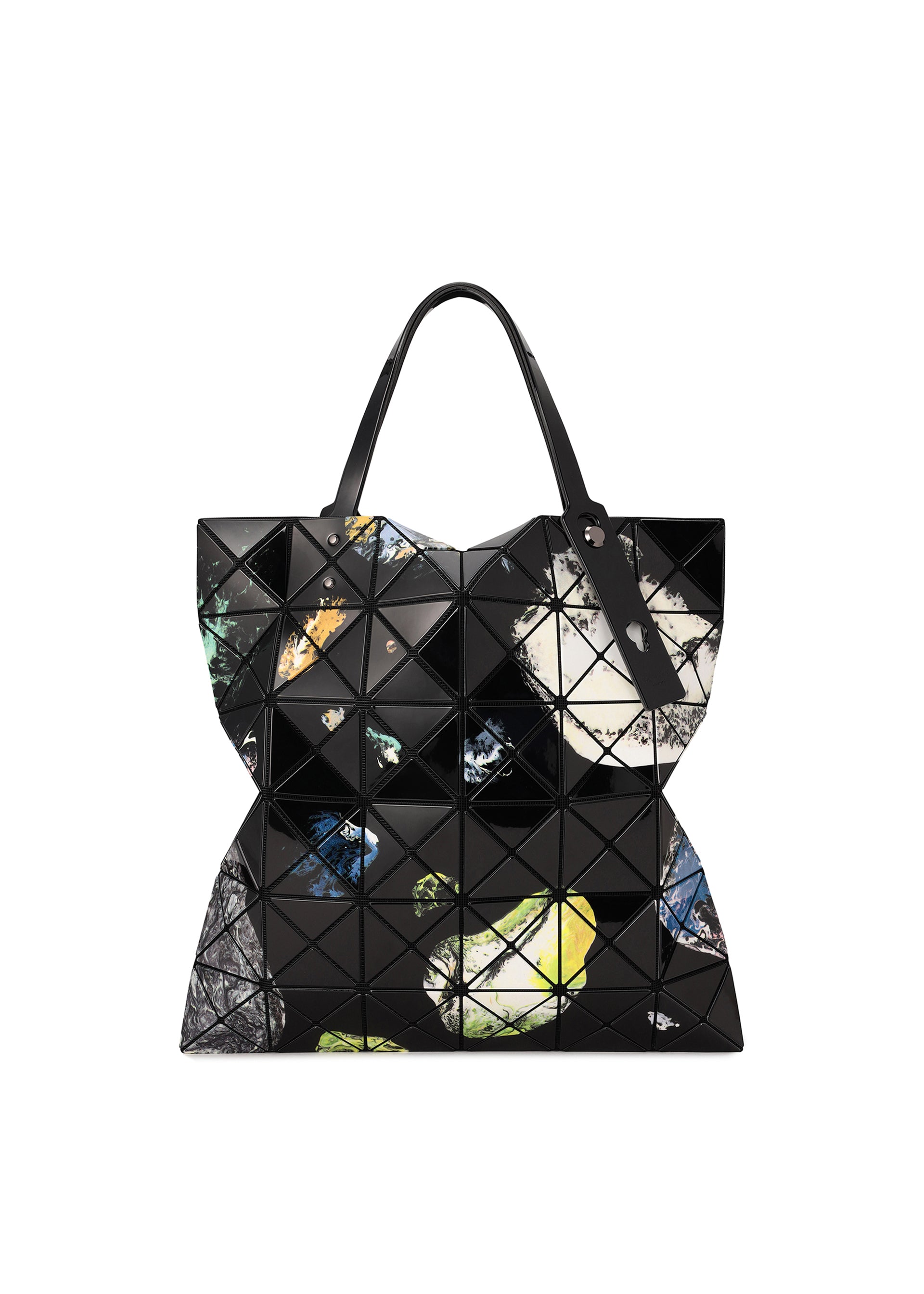 Issey Miyake Cosmic taška bílá A4 potisk planet