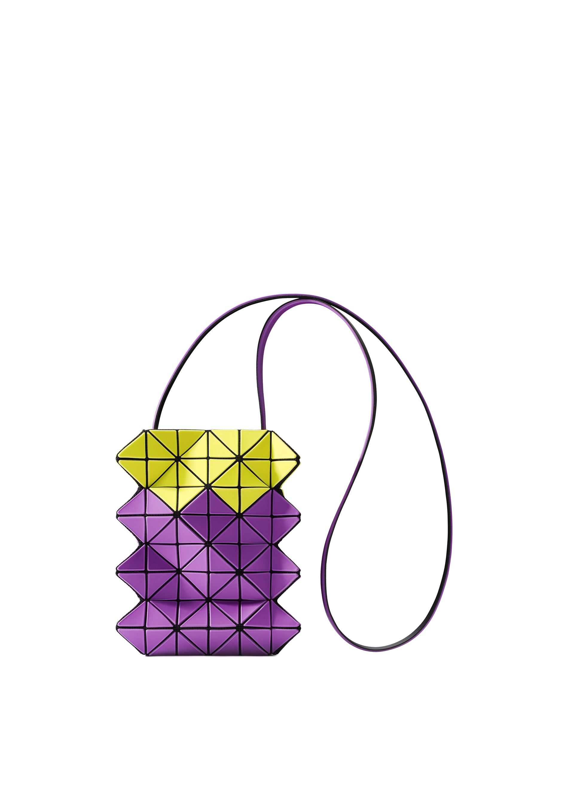 Issey Miyake Growth kabelka růžovo-modrá skládaná