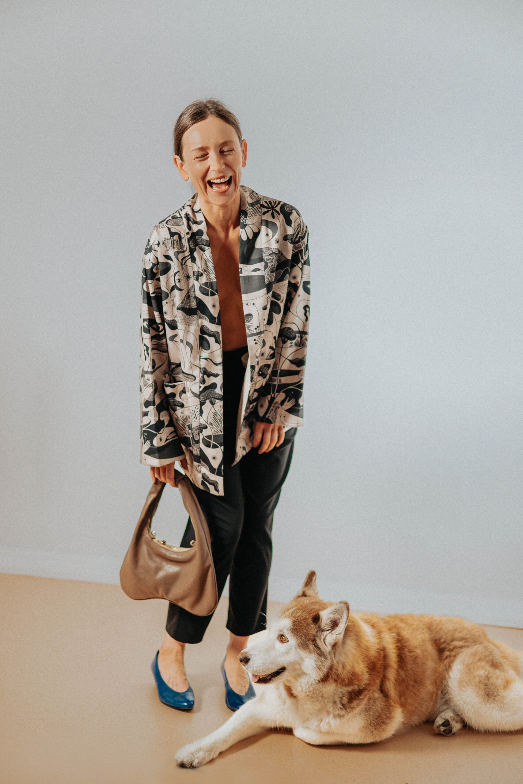 Aurelia & Zwei Frauen Haust lehké kimono