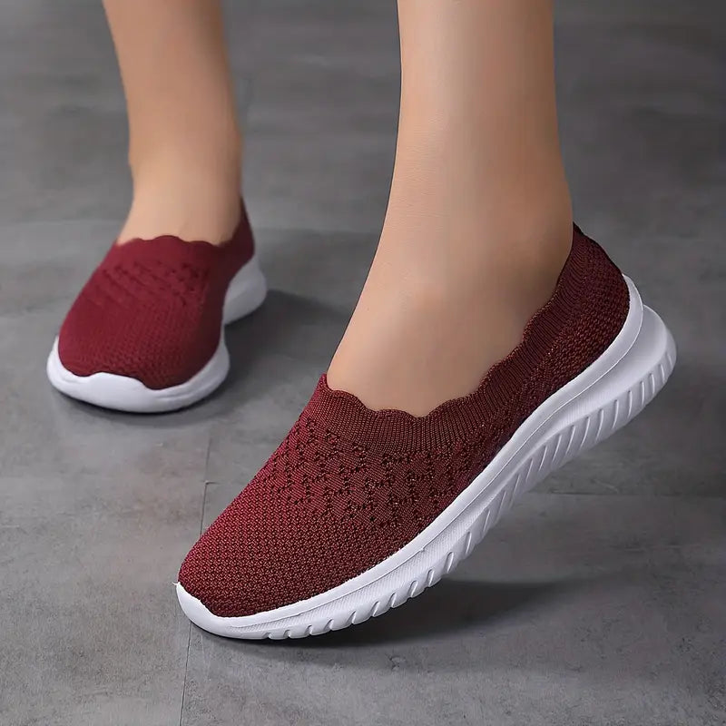 Norielle slip-on boty síťované prodyšné bílé