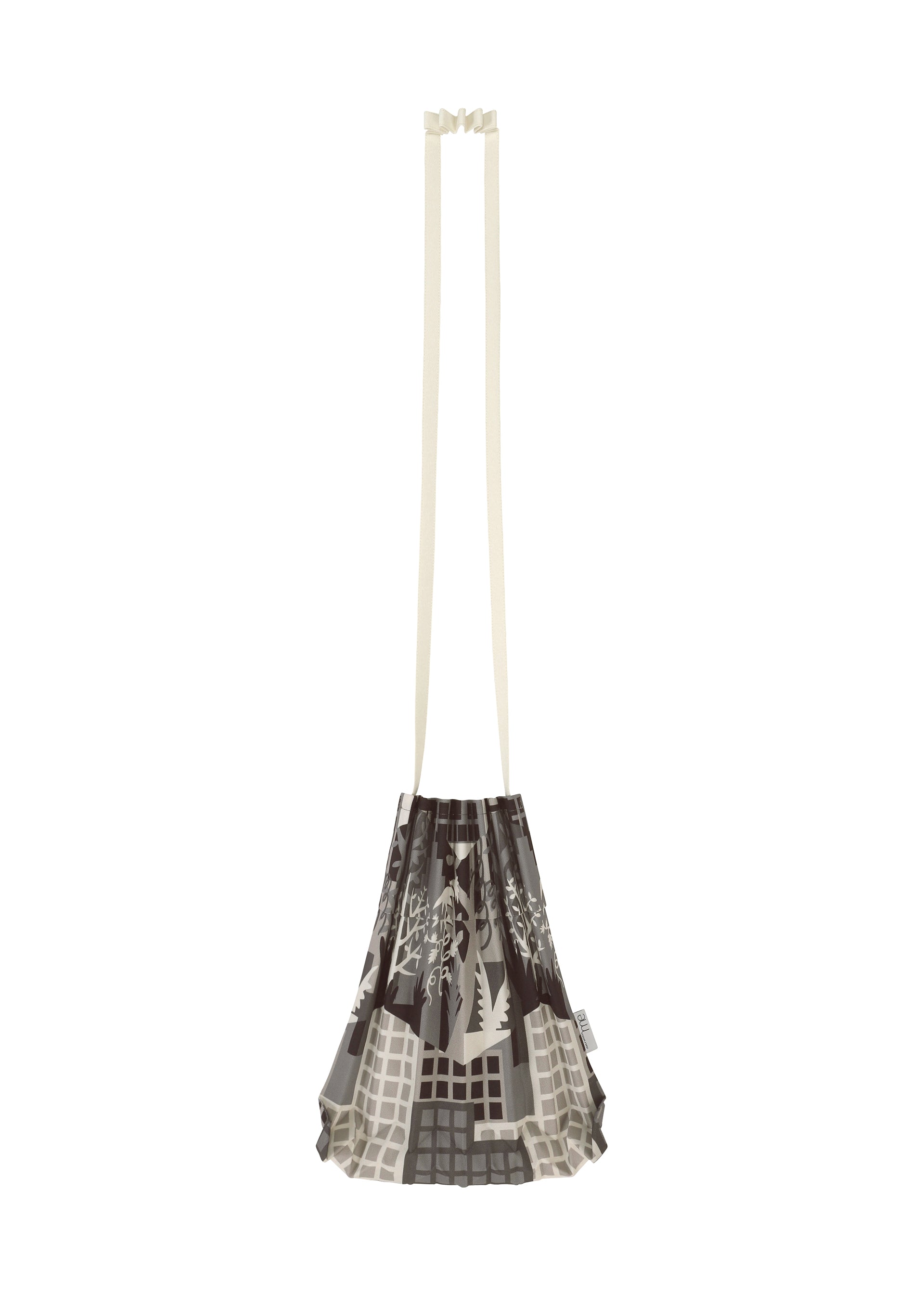 me Issey Miyake Building Trunk Pleats kabelka gray-hued