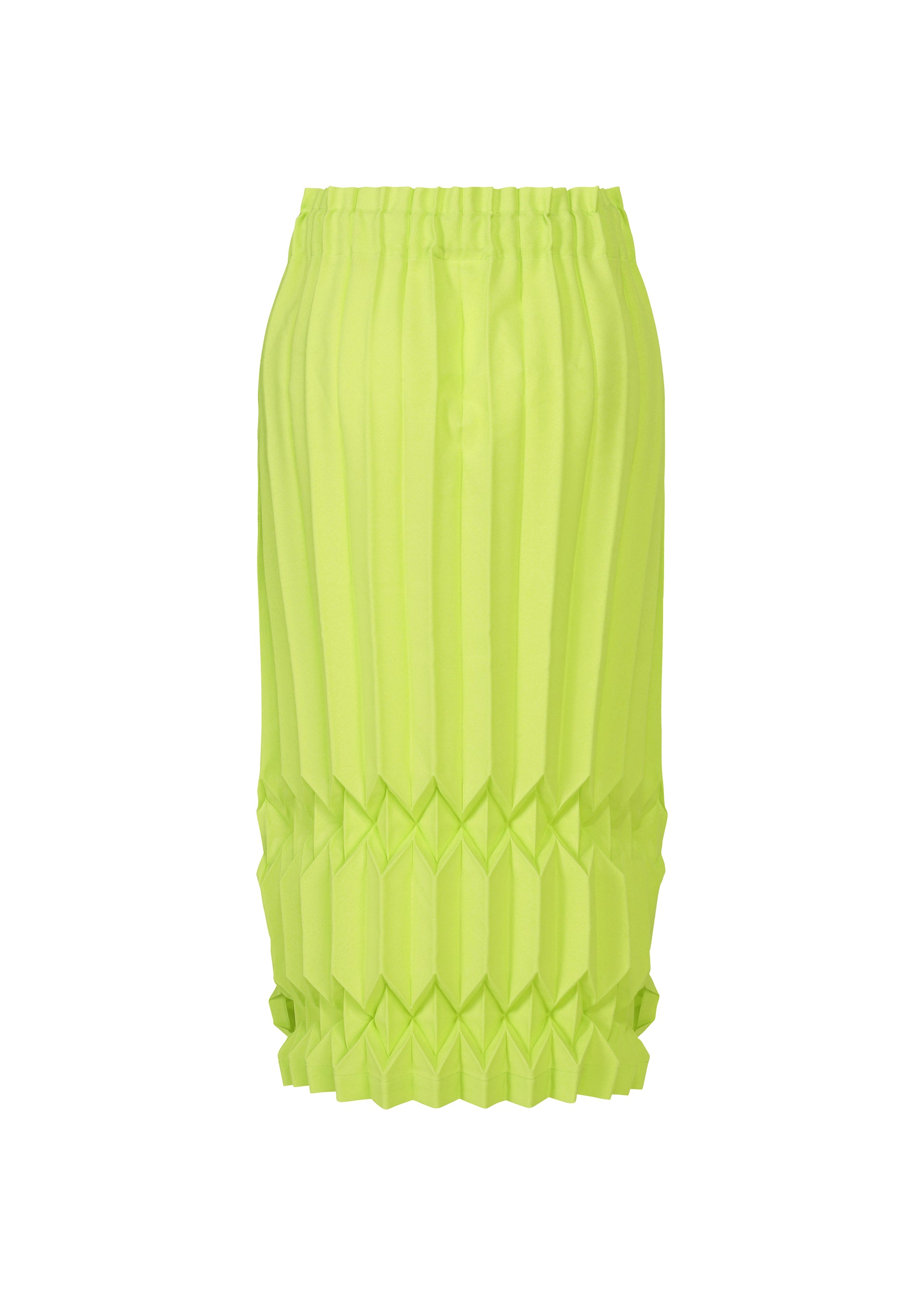 Issey Miyake Tree Pleats sukně černá plisovaná s kapsami