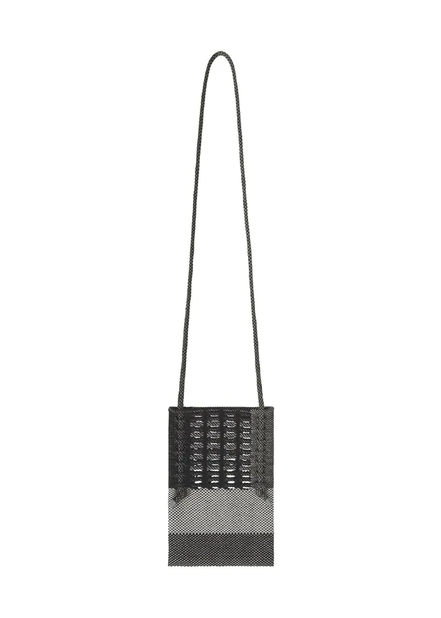 Issey Miyake Mokko Tote Mix kabelka šedá pletená