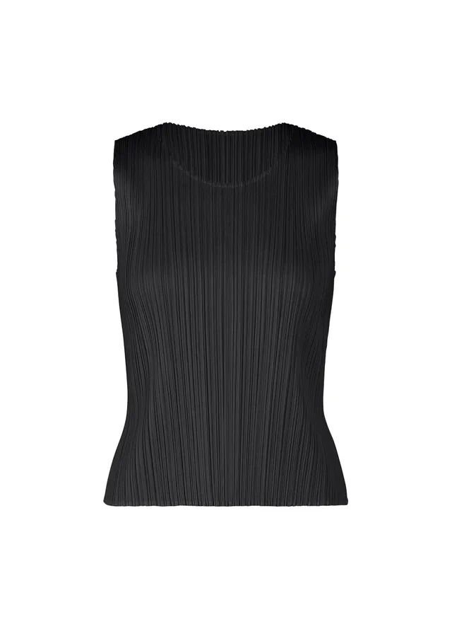 Issey Miyake Monthly Colors July tílko černé bez rukávů