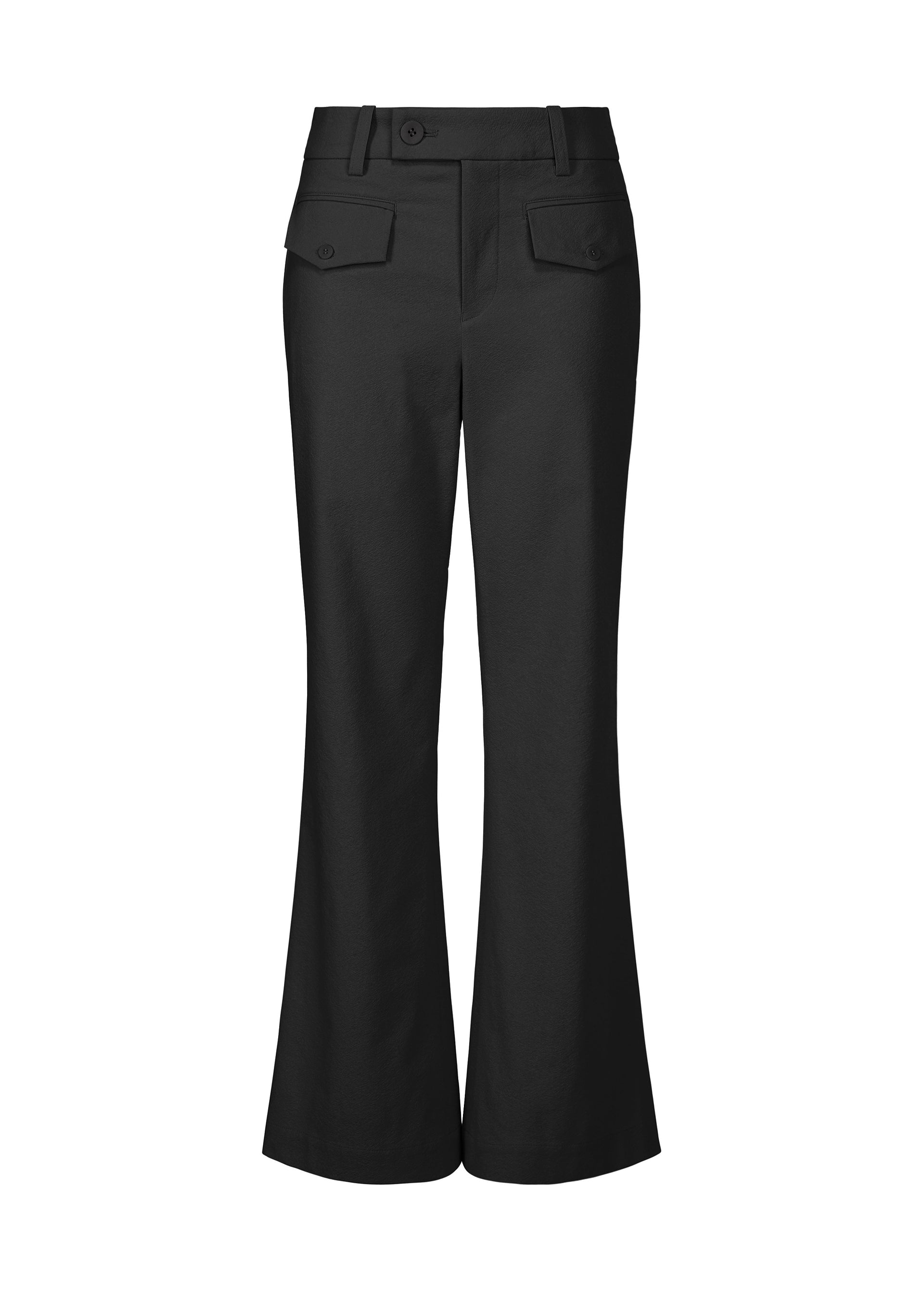 Issey Miyake Grainy Pants kalhoty off-white strečové