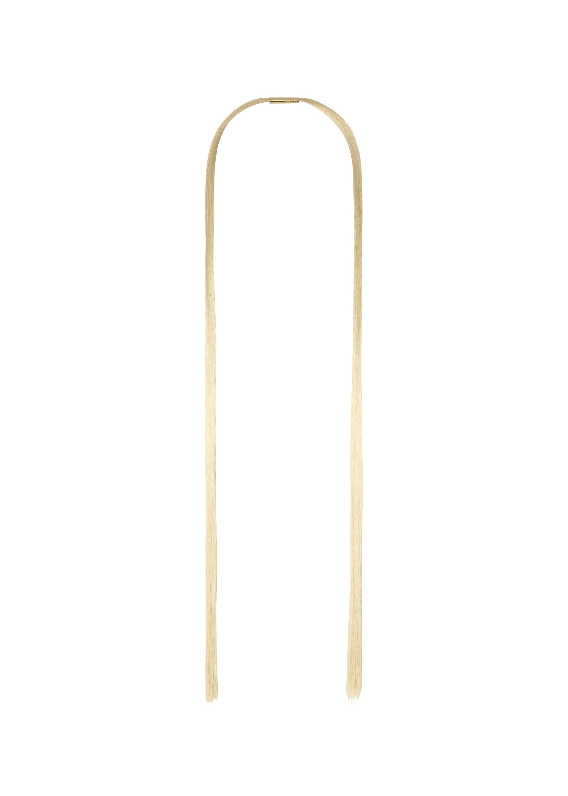 Issey Miyake Hair Strand Acc lariat černý