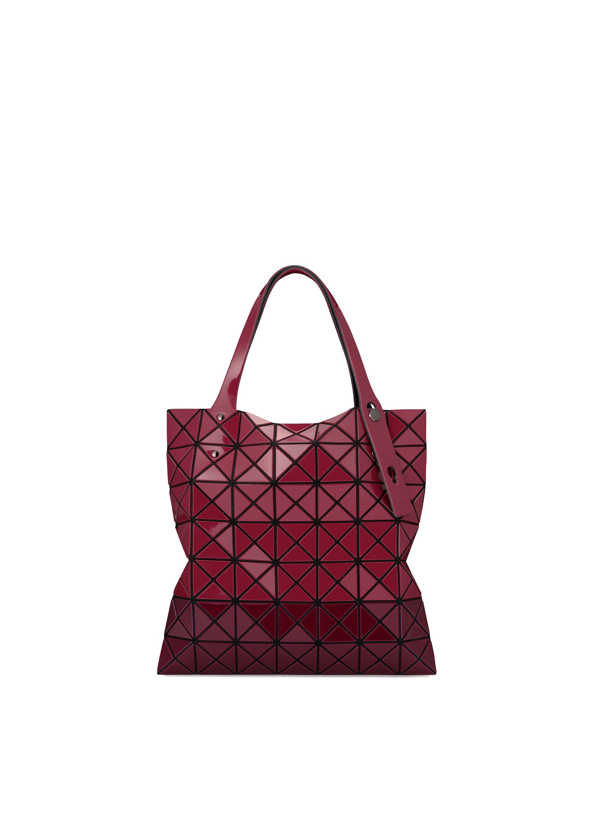 Issey Miyake Prism Bi-Color tote šedá černá kabelka
