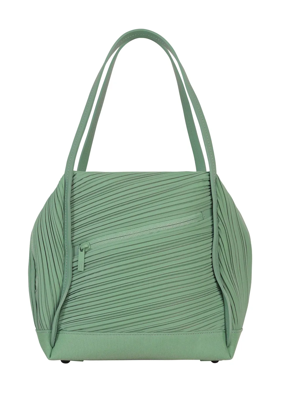 Issey Miyake Pleats Please Bias Pleats Bag kabelka khaki