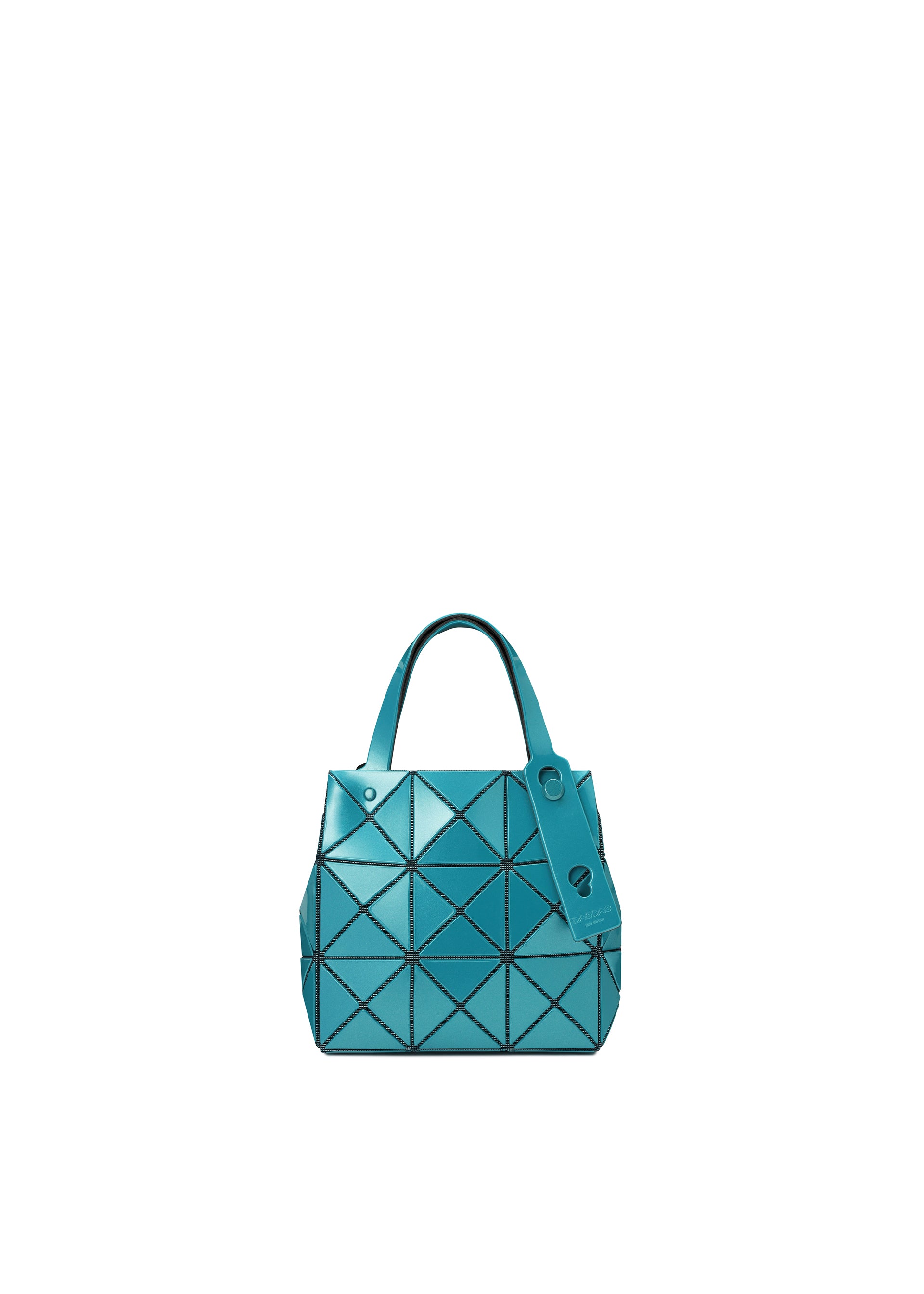 Issey Miyake Carat kabelka White Beige metalická