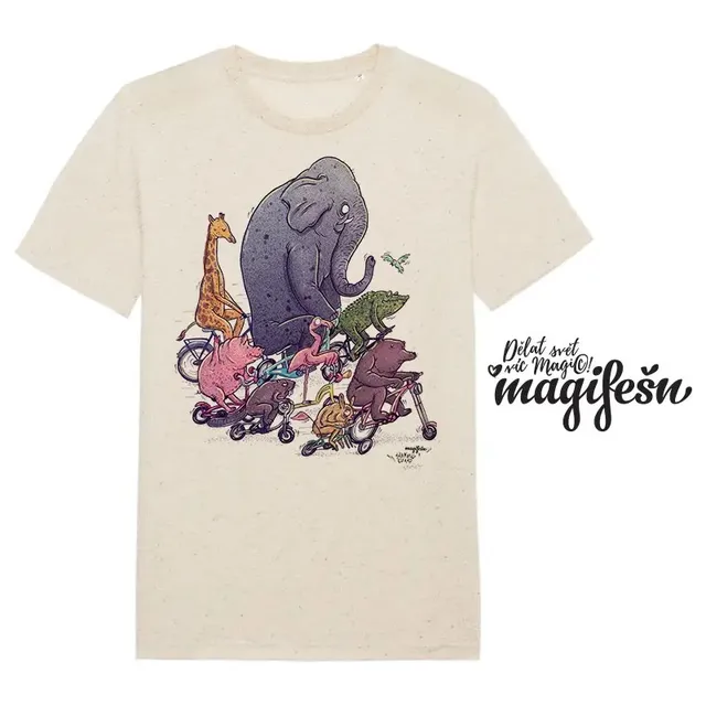 Magifešn XY Rychle a zděsile! tričko unisex biobavlna