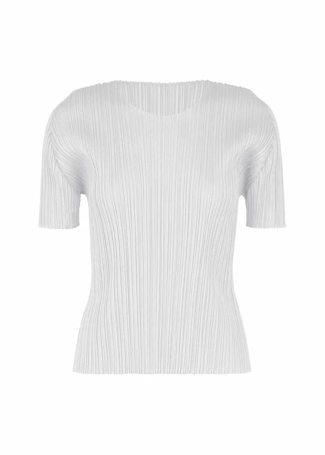 Issey Miyake Basics top světle šedý vel. 3