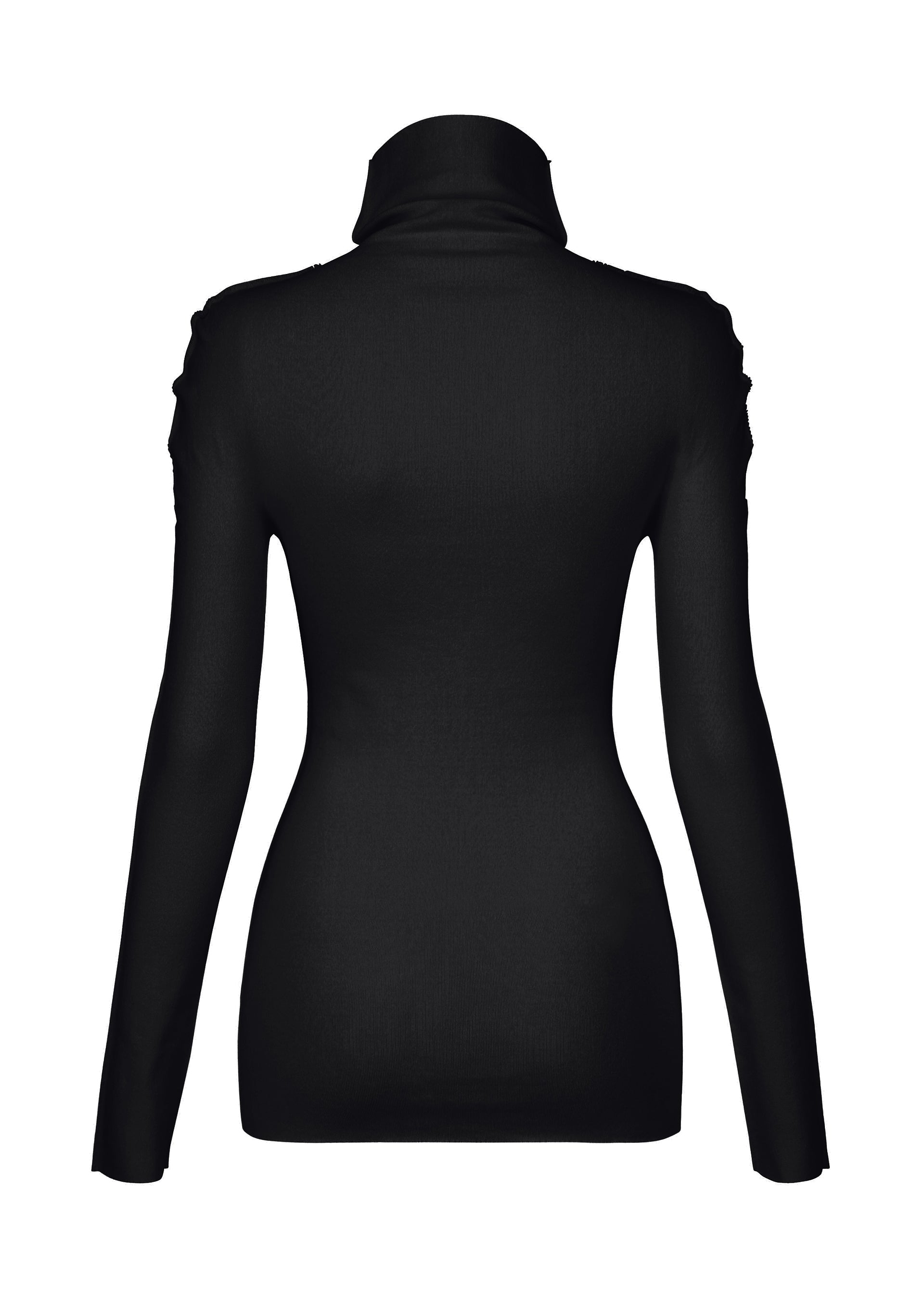 Issey Miyake Cotton Baguette top černý vel. 2
