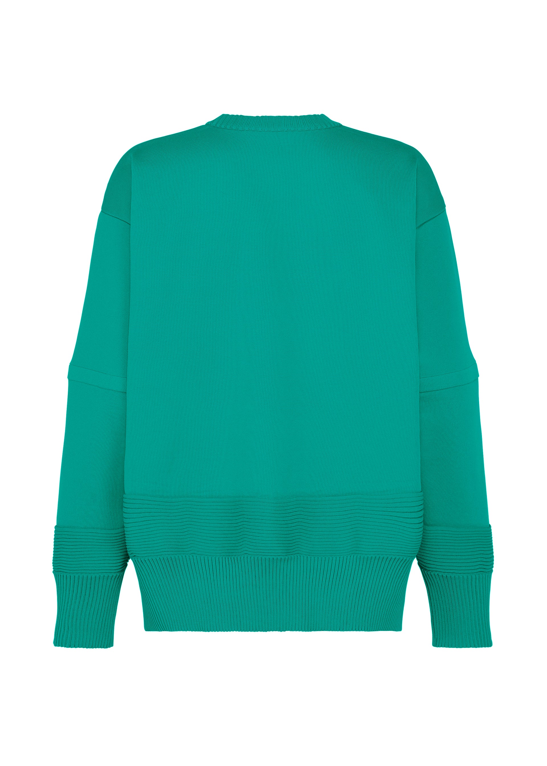 Issey Miyake Type-K 009 pletený top světle šedý