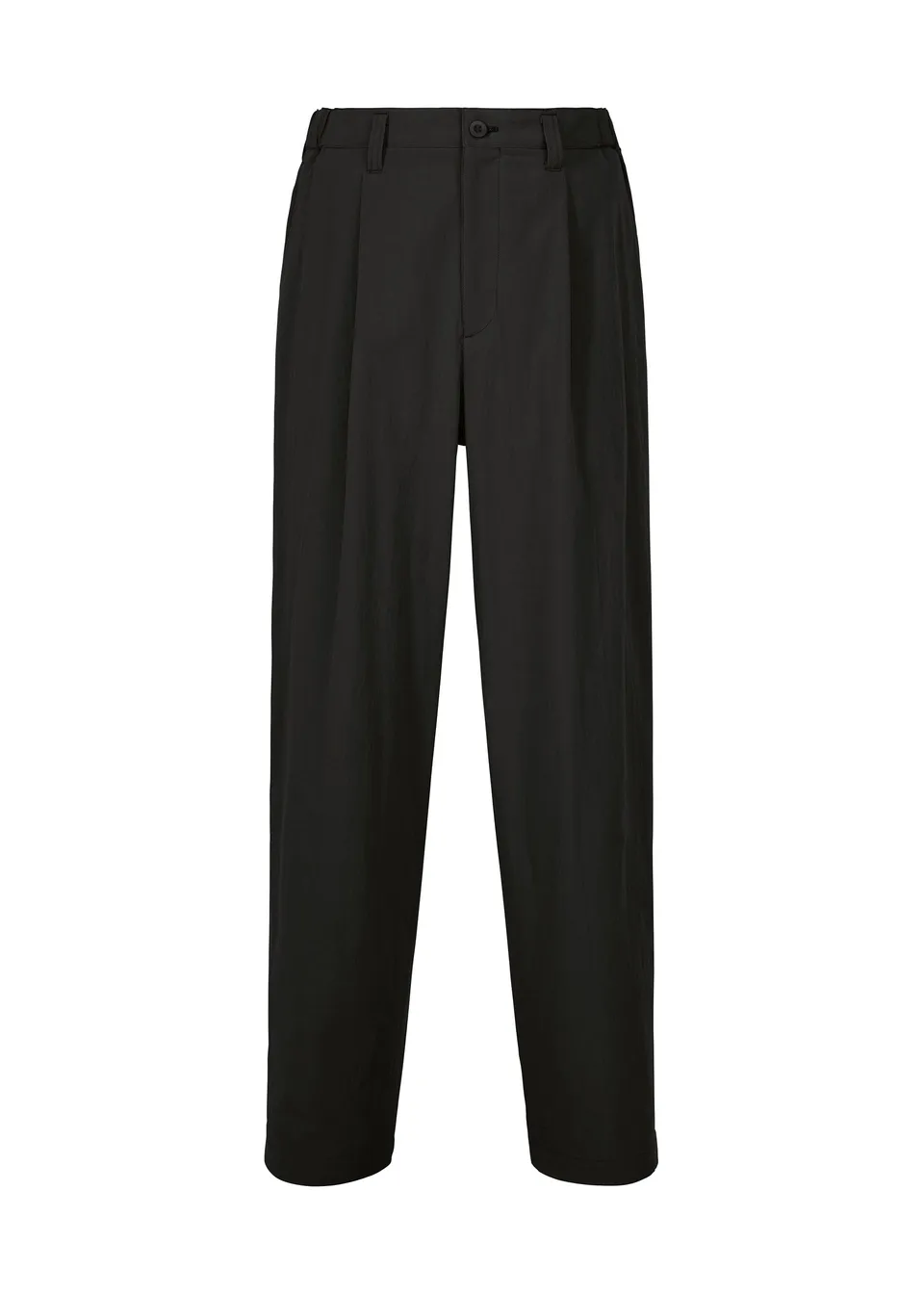 Issey Miyake Comfort Cotton kalhoty black 2 rové bio bavlna