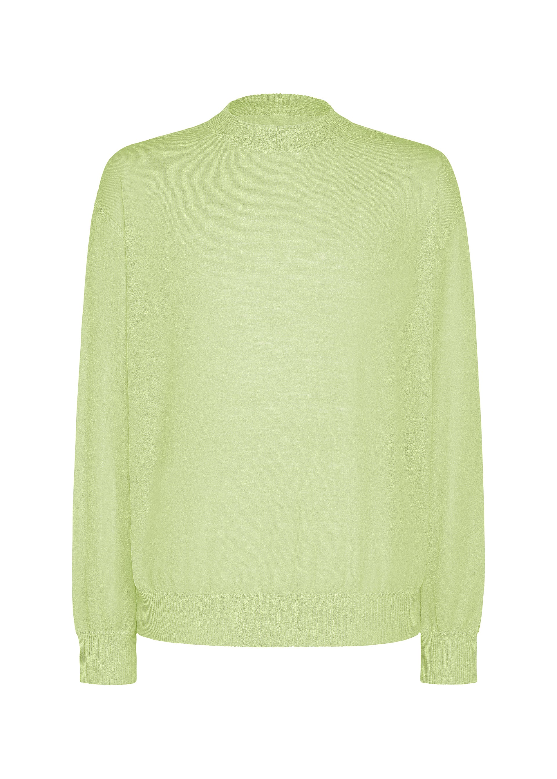 Issey Miyake Knit Unraveled svetr černá průsvitný