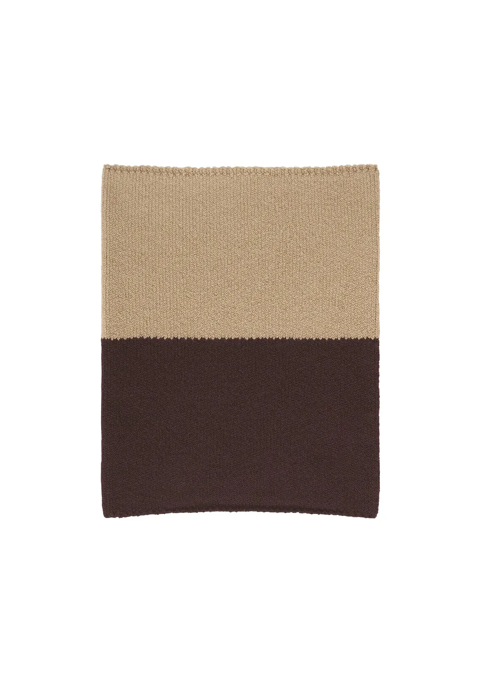 Issey Miyake Winter Gear pletený nákrčník béžový