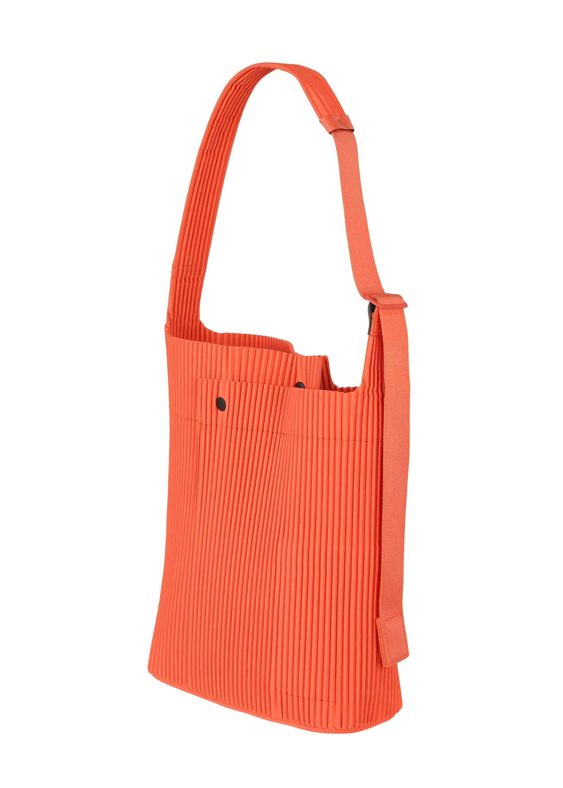Issey Miyake Homme Plissé Utility taška přes rameno oranžová