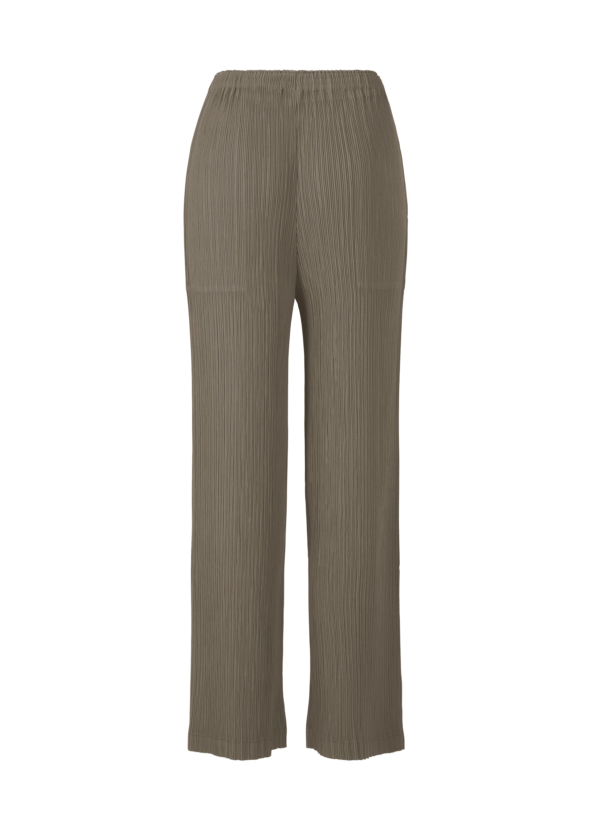 Issey Miyake Hatching IM63FF115 kalhoty Gray 2 plisé
