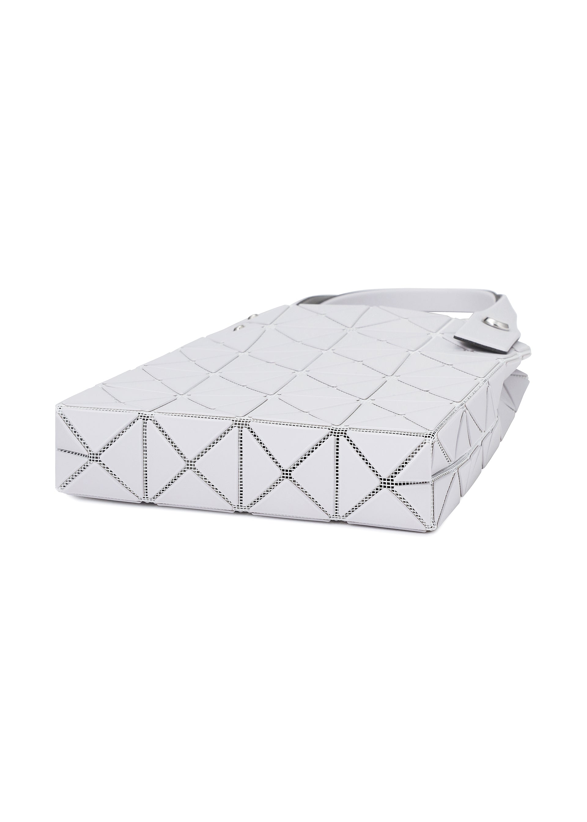 Issey Miyake Prism Plus mini tote šedá sáčková