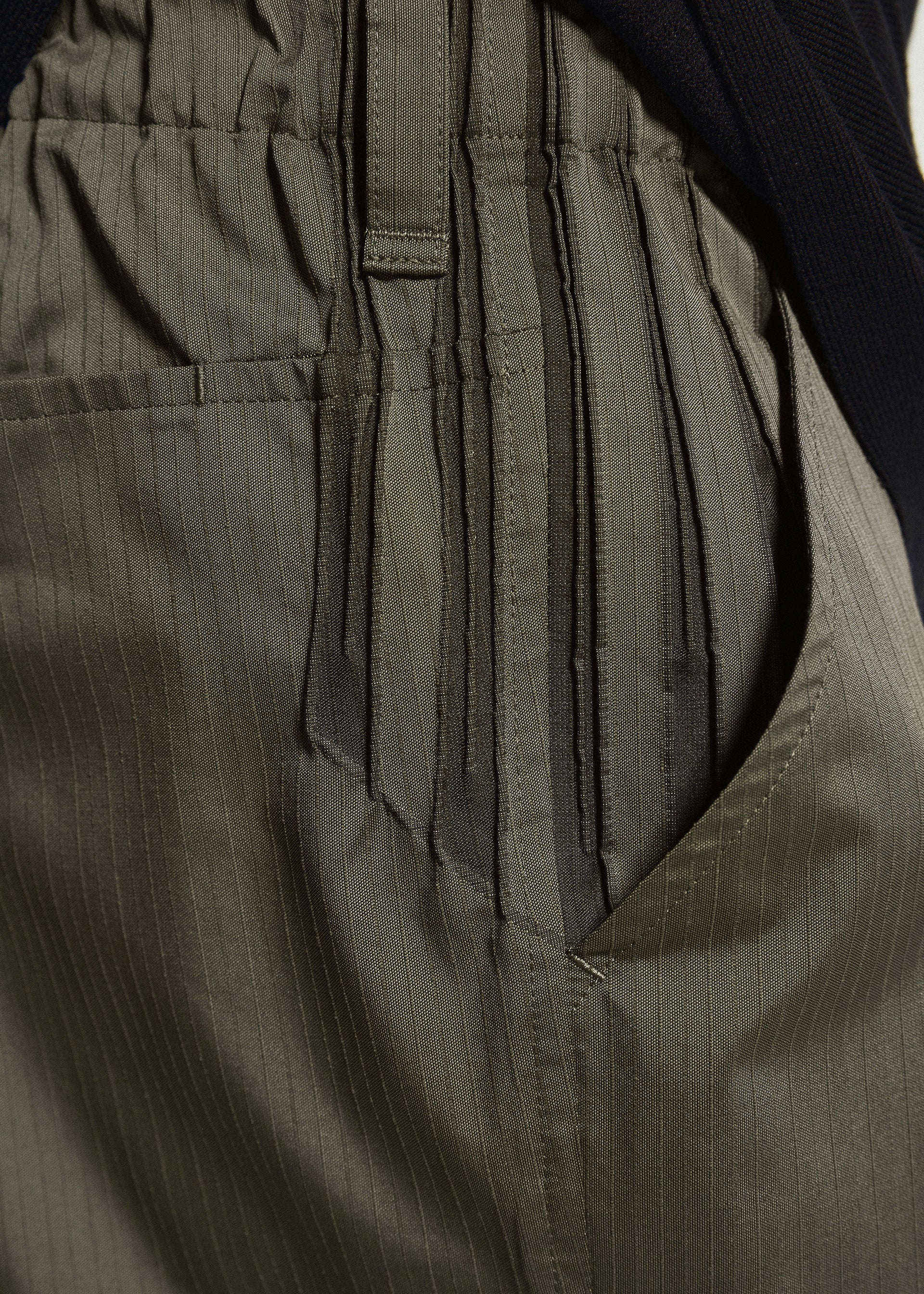 Issey Miyake TYPE-S 003 kalhoty černé stretch
