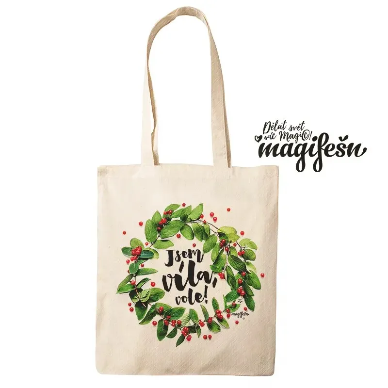 Magifešn Medium Jsem víla taška Red Berries