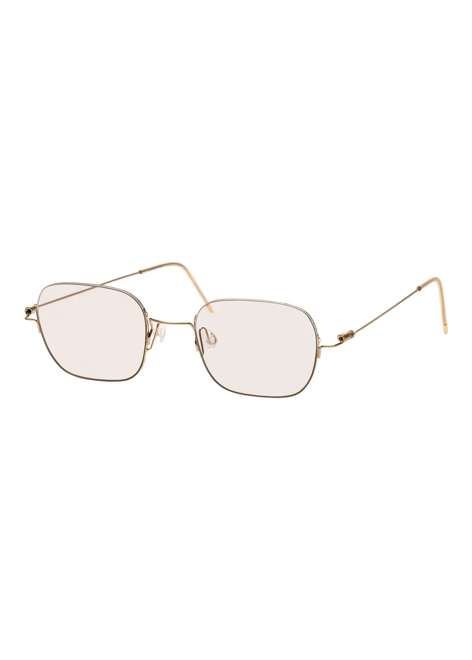 Issey Miyake Coil Square sluneční brýle Gold světlé