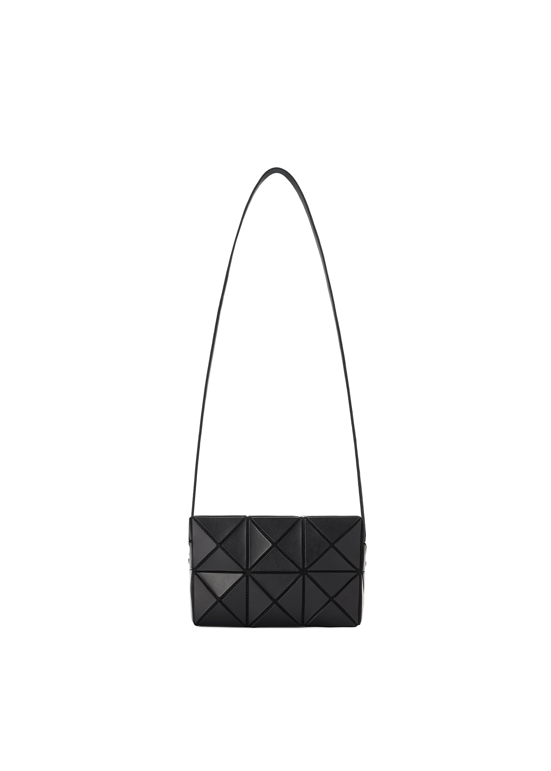 Issey Miyake Cuboid crossbody kabelka smetanová