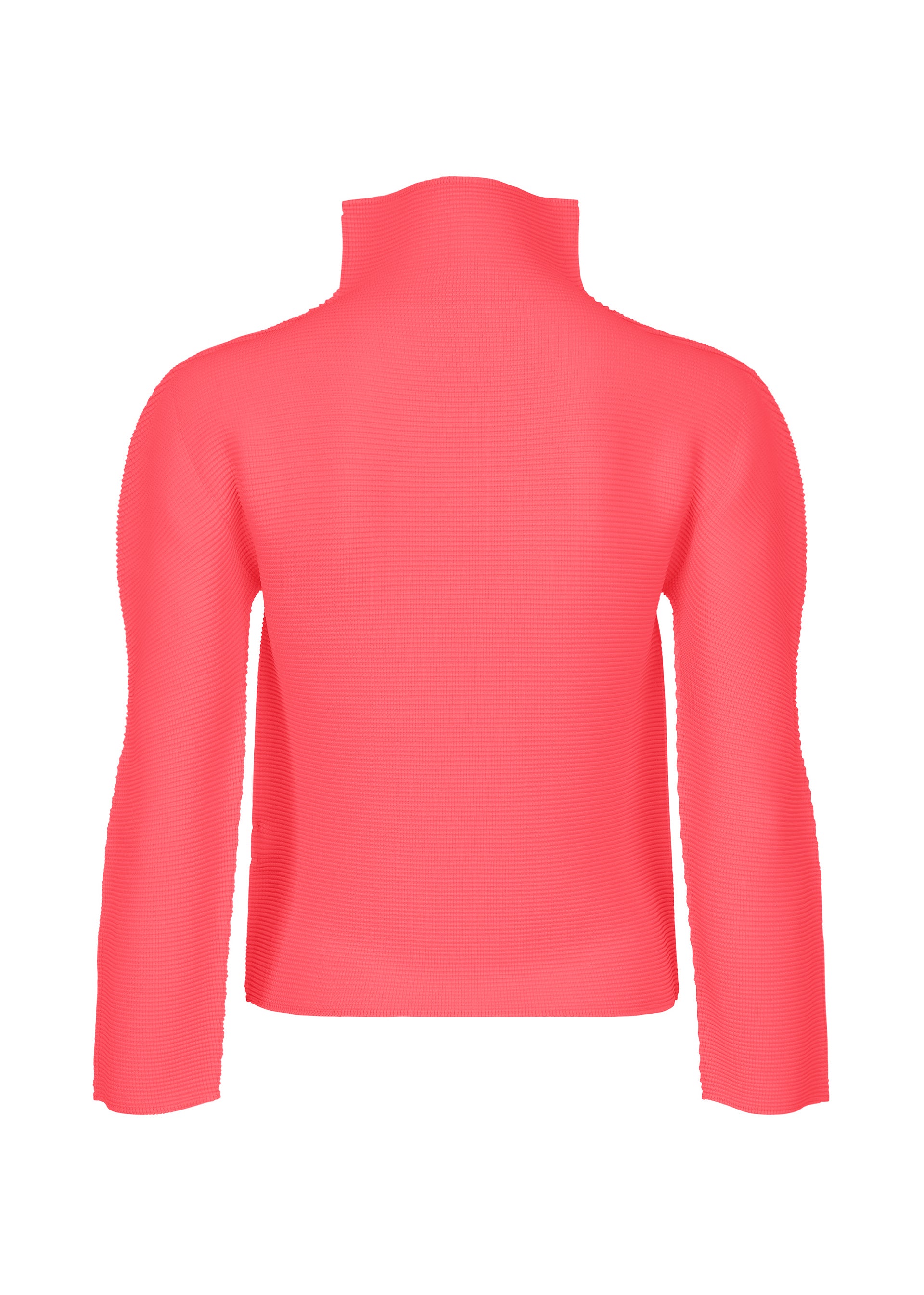 Issey Miyake Palette 13 top šedý s rolákem strečový
