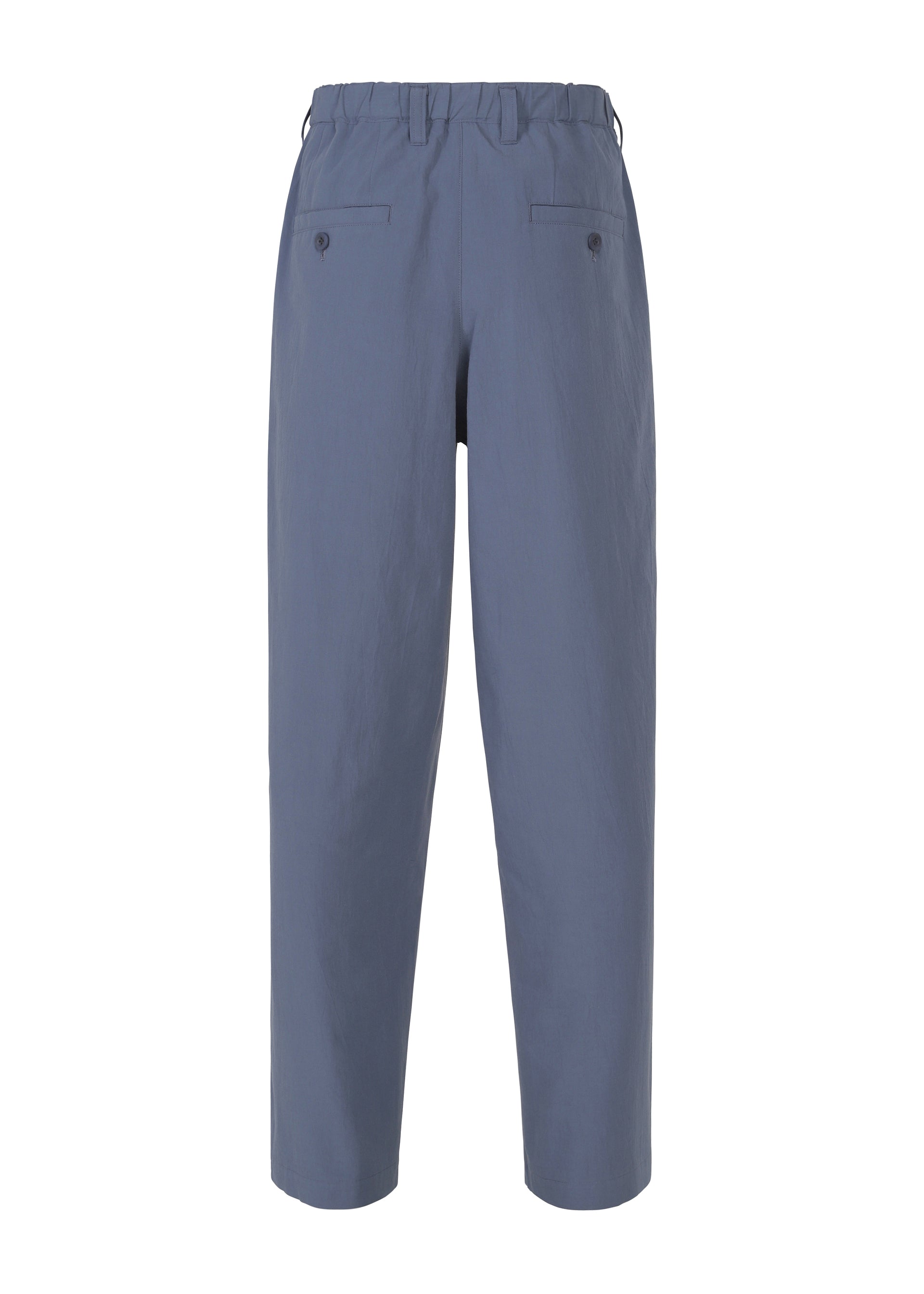 Issey Miyake IM Men Navy Bottoms kalhoty světle šedé bavlna