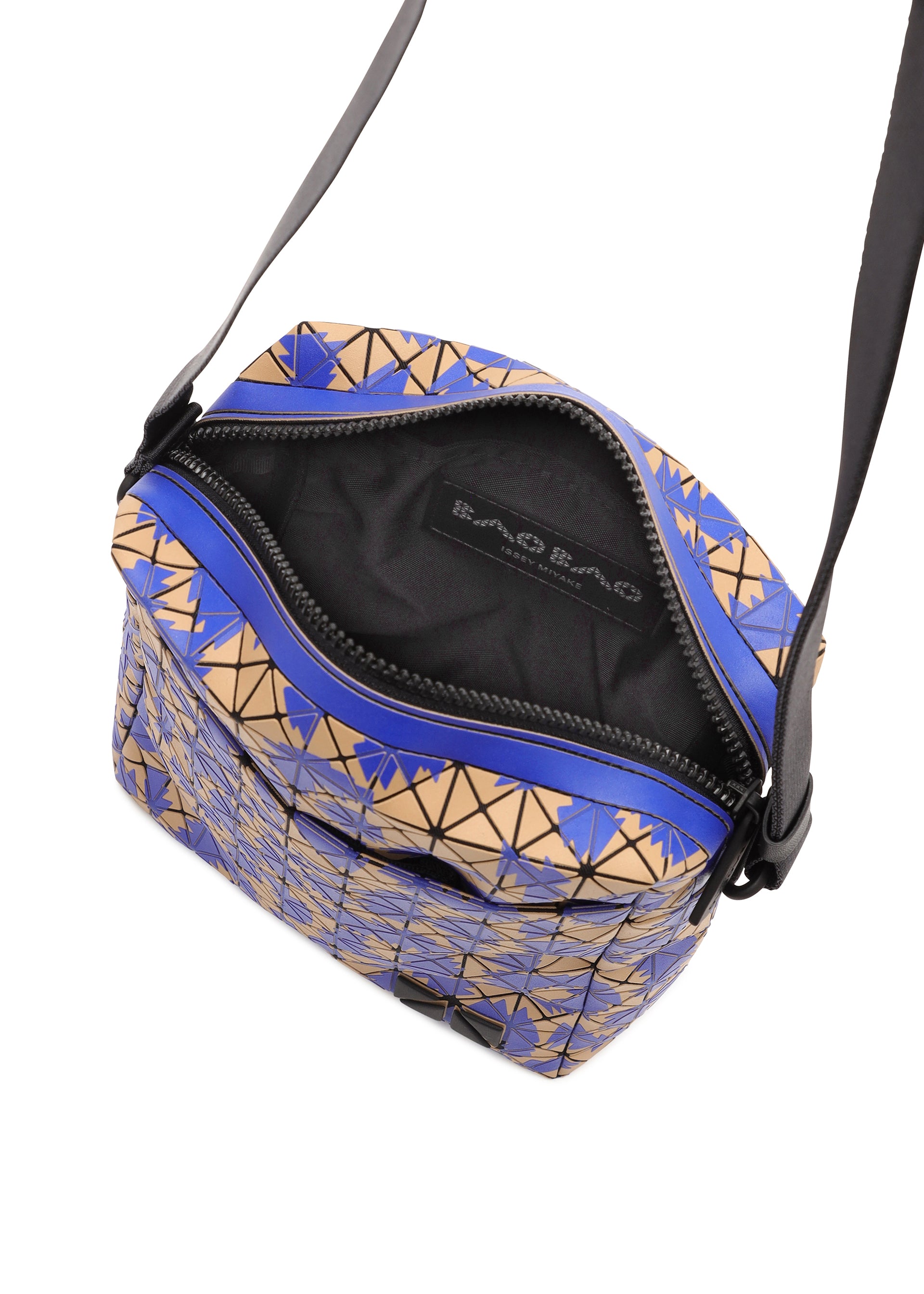 Issey Miyake Voyager Dapple kabelka přes rameno hnědá vzorovaná