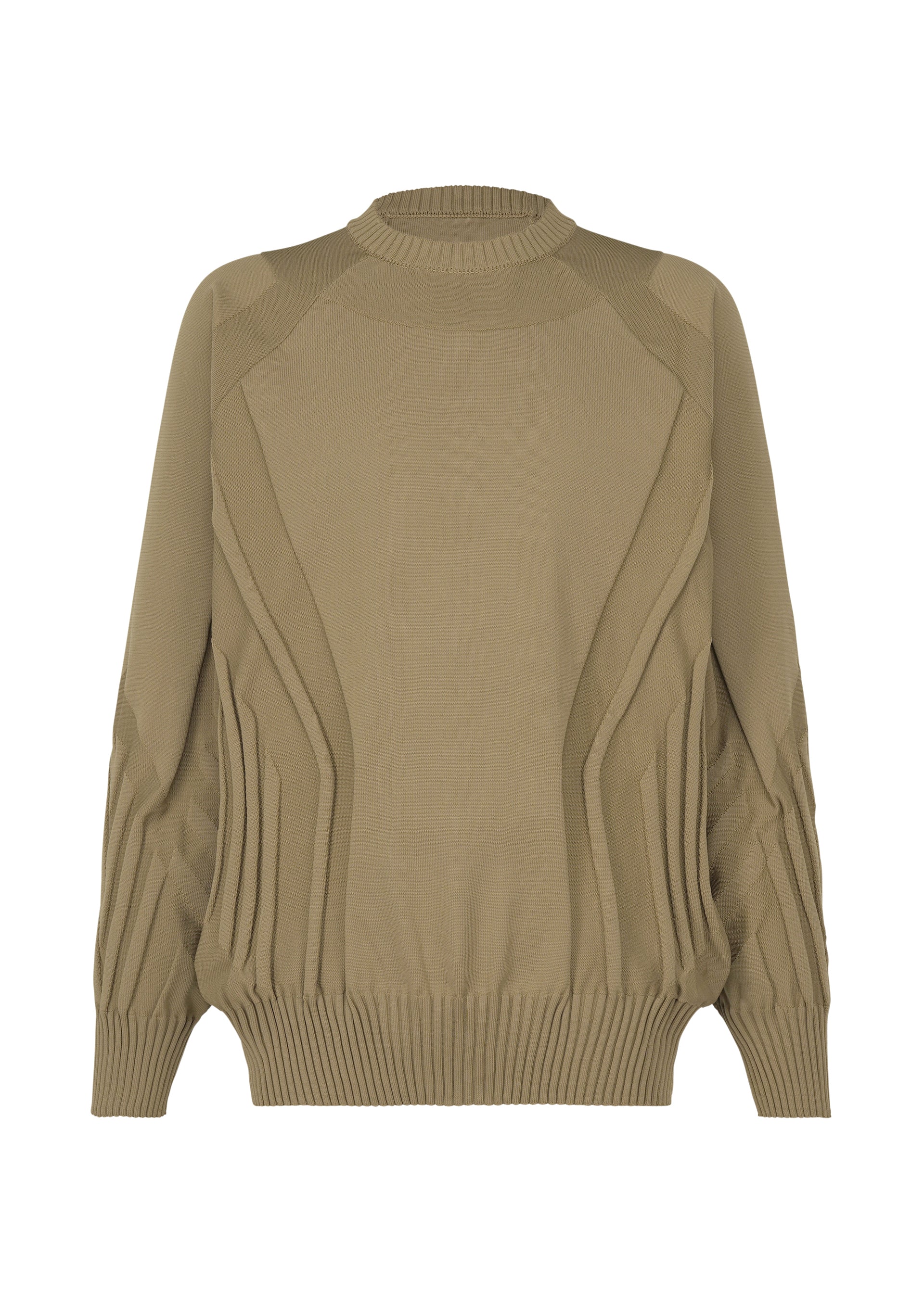 Issey Miyake Type-K 001 svetr dark yellow strečový