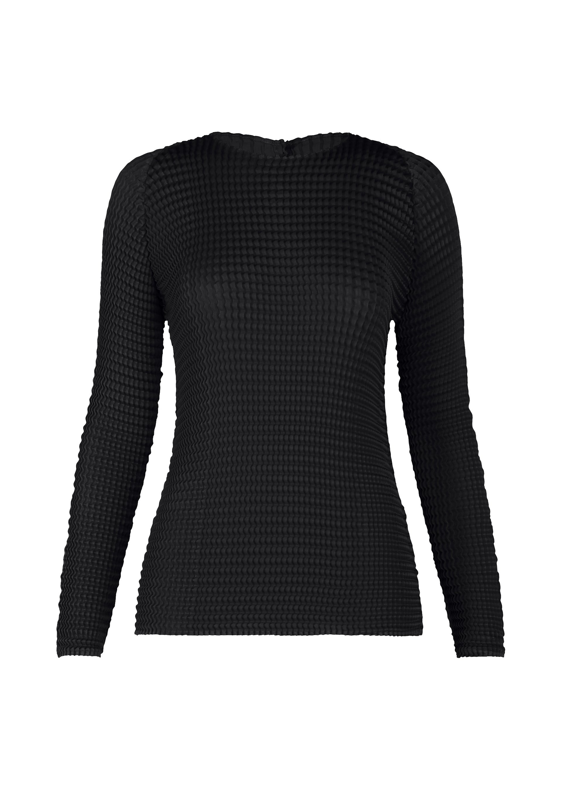 Issey Miyake Suede Like Pleats triko černá, vel. 2