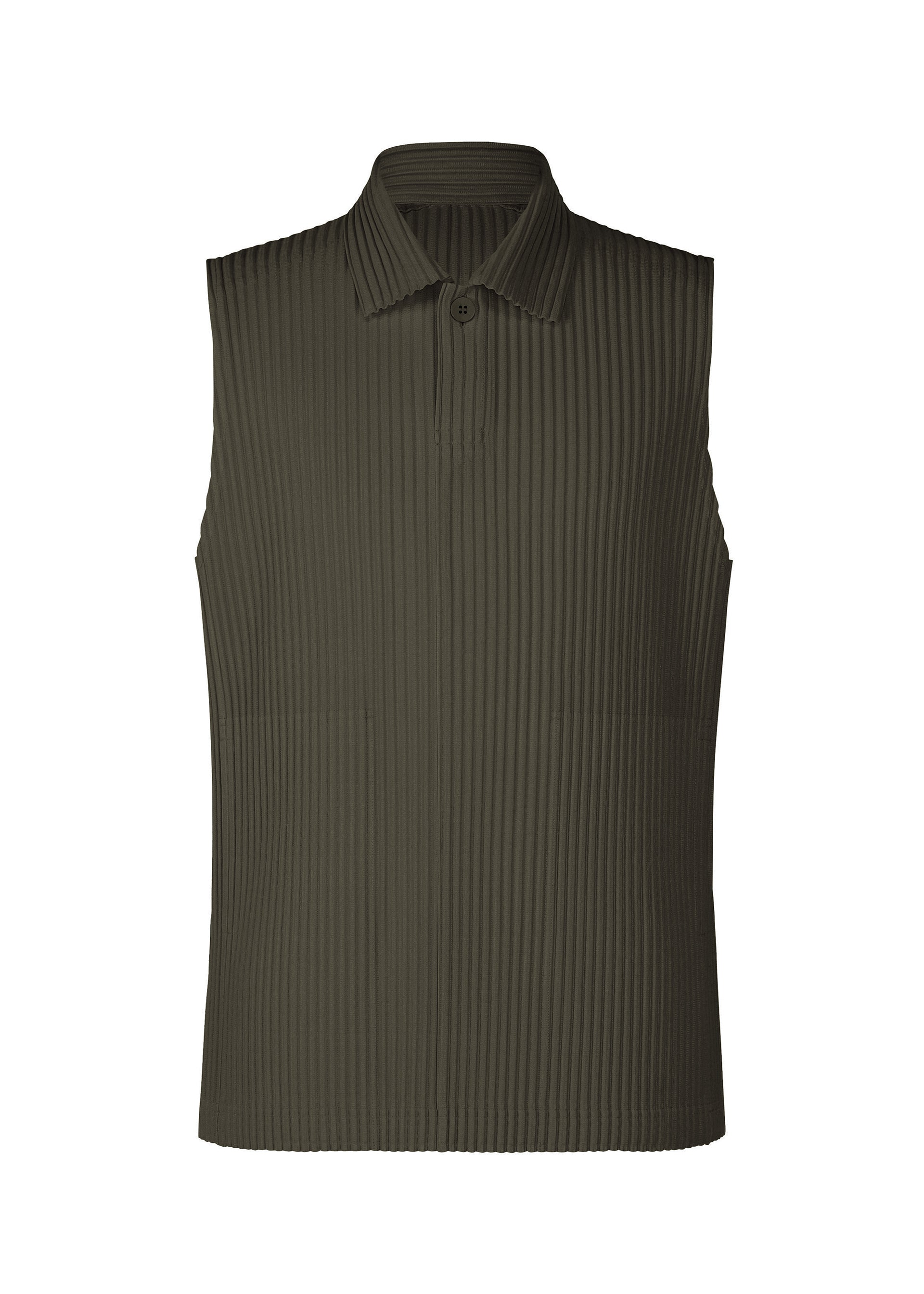 Issey Miyake Monthly Colors July top bez rukávů černá plisé
