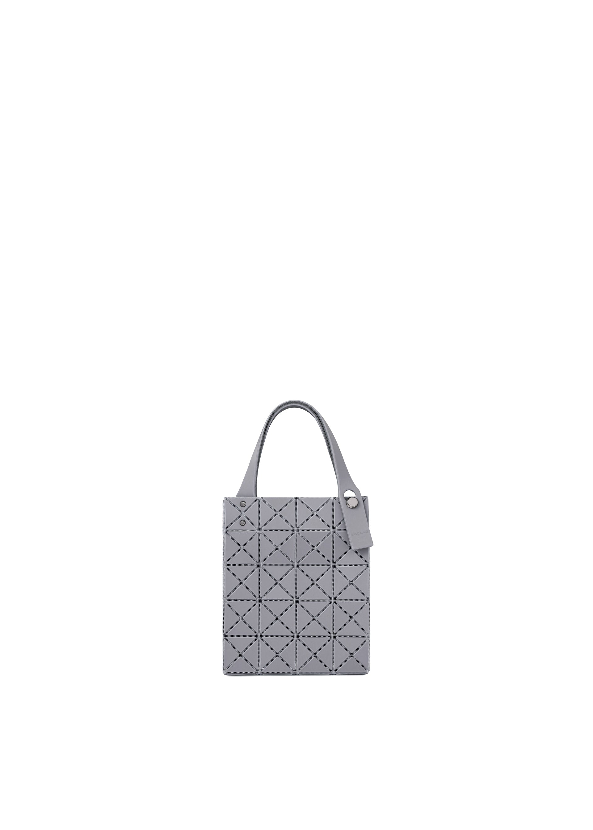 Issey Miyake Prism Plus mini tote šedá sáčková