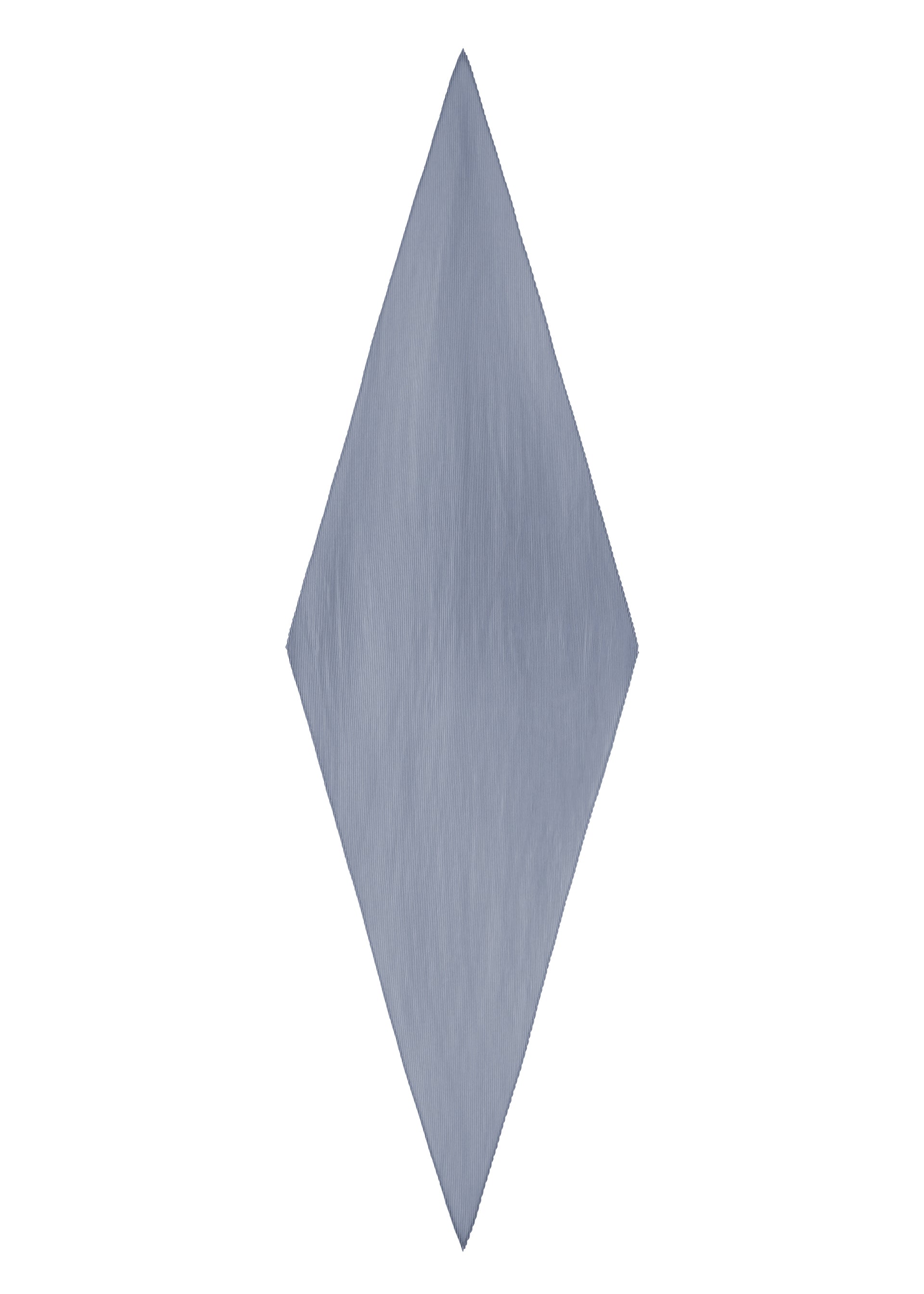 Issey Miyake Monthly Scarf August šátek světle modrý koso