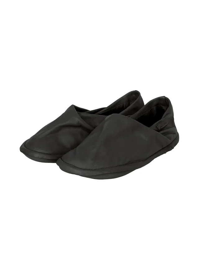 Issey Miyake Peu Form boty černé kožené
