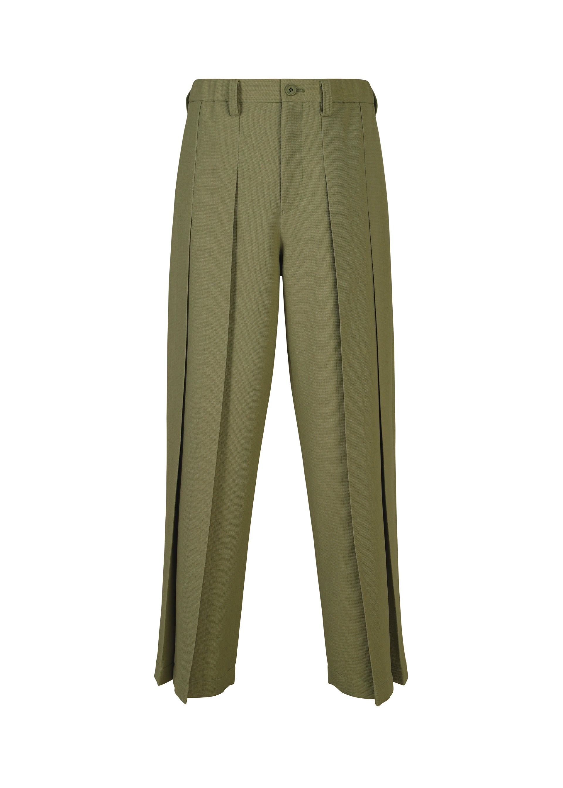 IM Men Issey Miyake Cornice pánské kalhoty khaki vel. 3