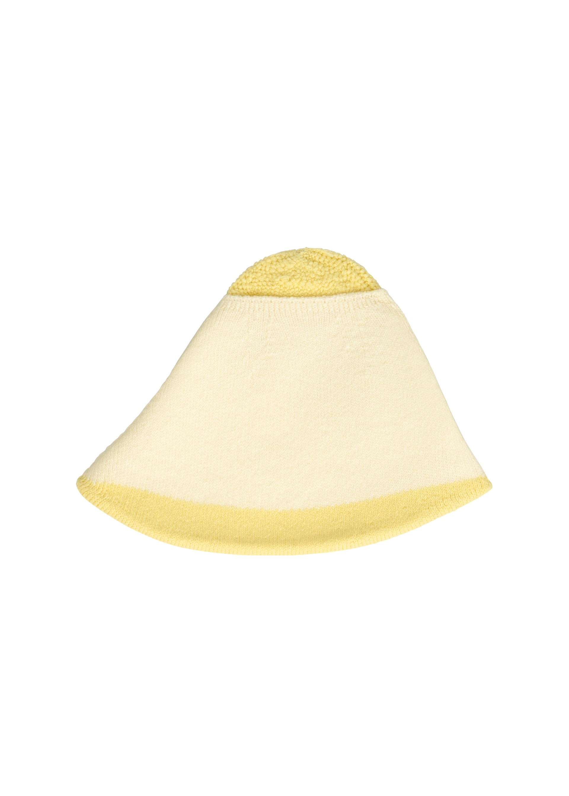 Issey Miyake Winter Gear Color Block čepice béžová