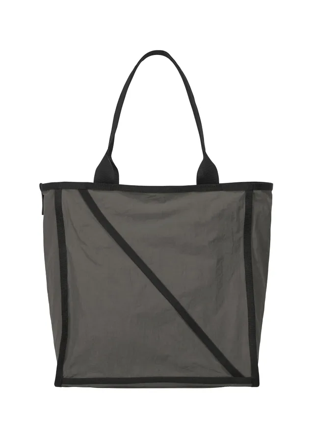 Issey Miyake Waku tote kabelka charcoal gray A4 samonosná