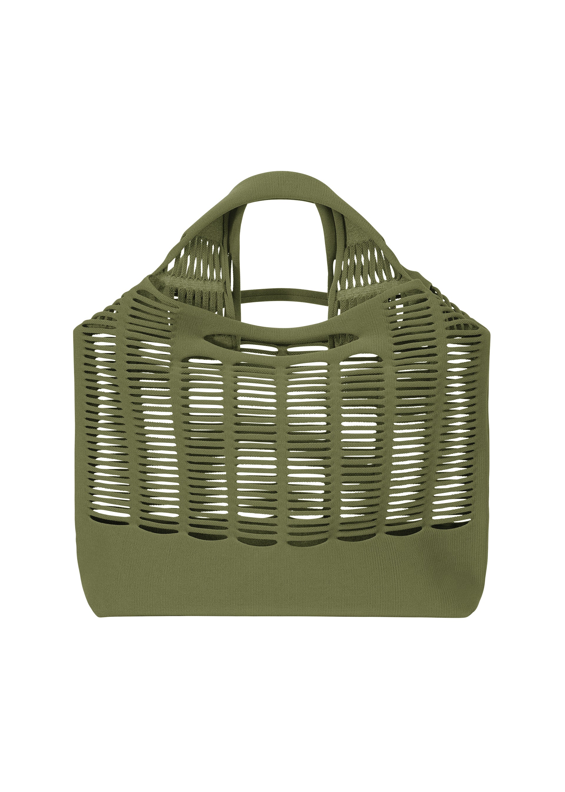 Issey Miyake Mokko Town Shoulder tote canvas úpletová