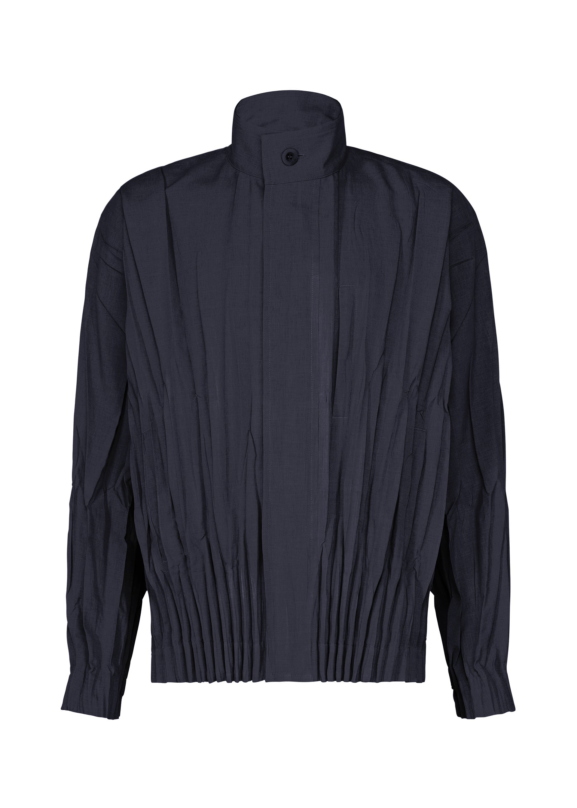 Issey Miyake IM MEN EDGE plisovaná bunda béžová vel. 2